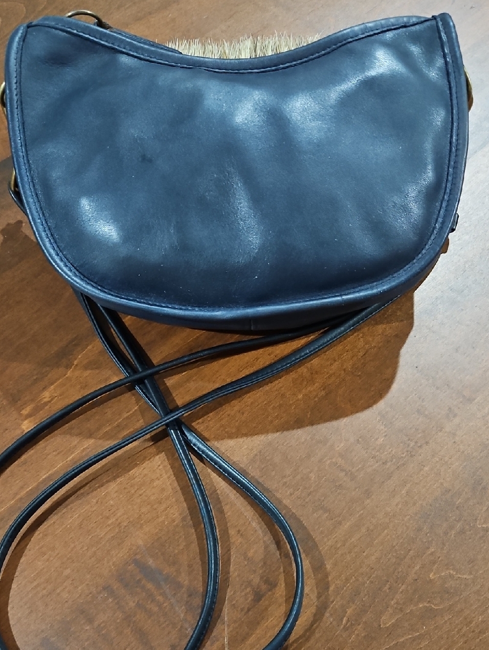 Coach Navy Small Swinger